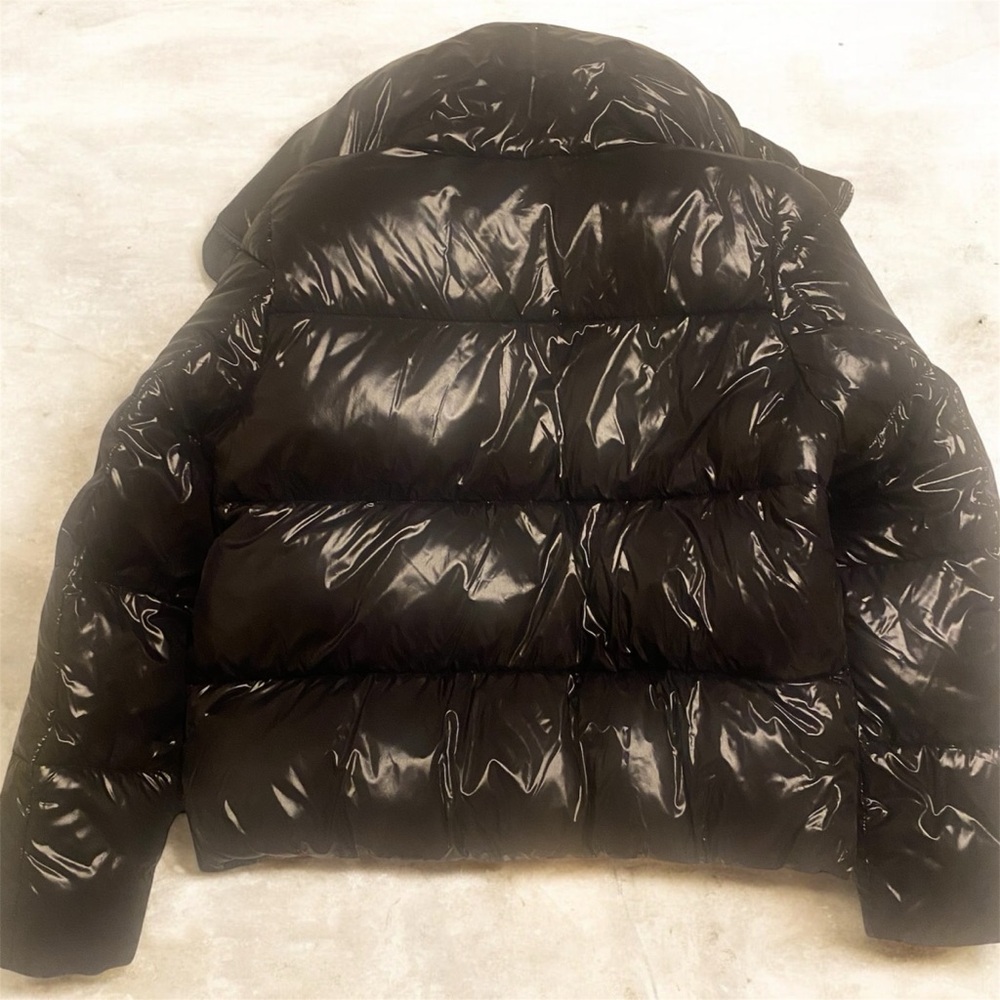 SAVE THE  DUCK Black Puffer Jacket - Picture 2 of 3